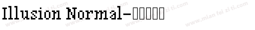 Illusion Normal字体转换